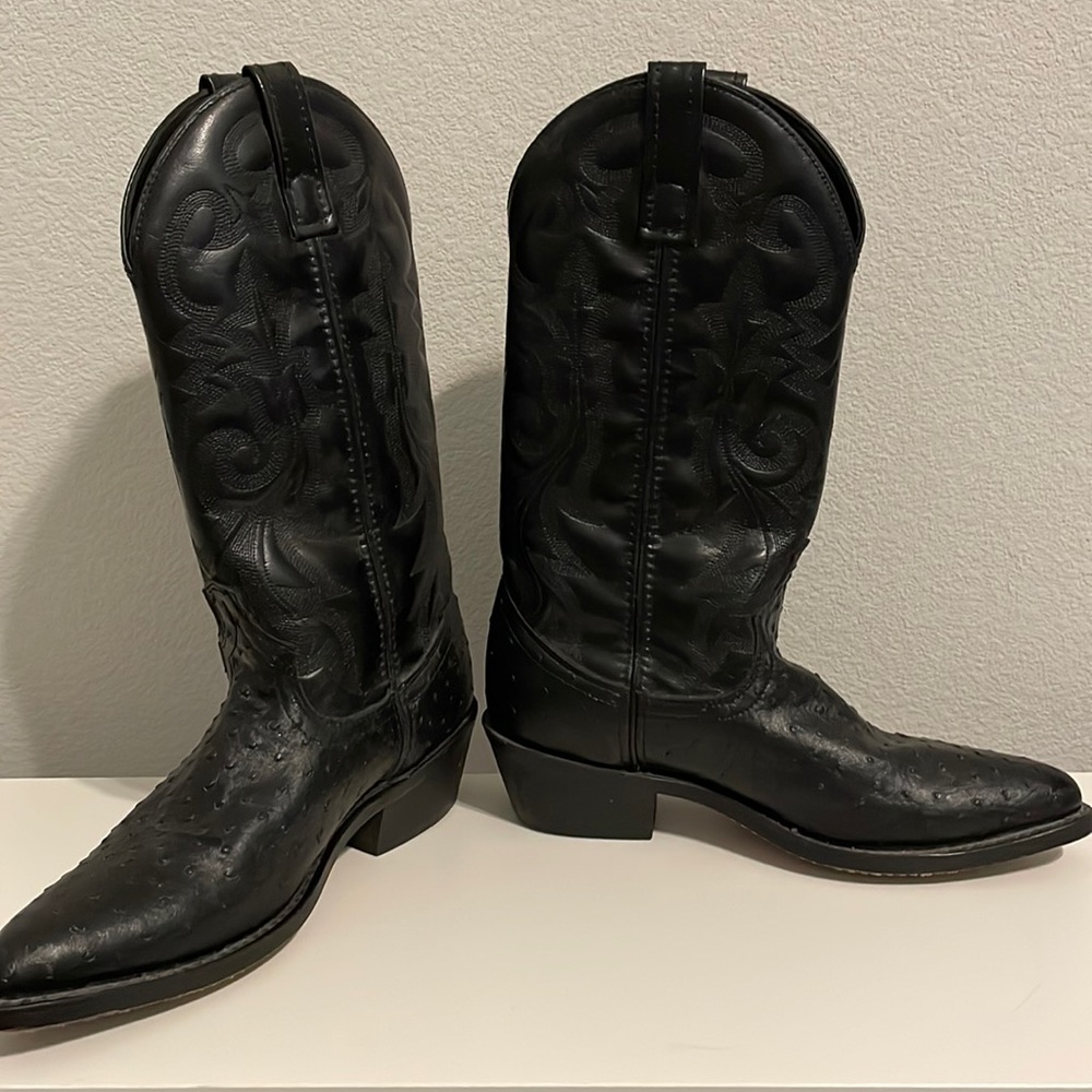 Black Laredo Cowboy Boots